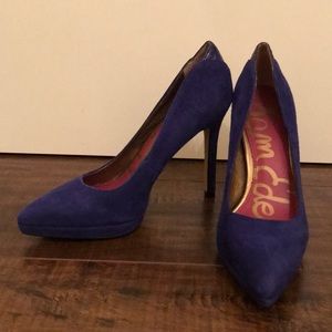 *NEW* Sam Edelman Blue High Heels - Size 5